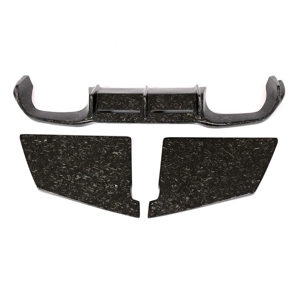 MTC Style Forged Carbon Fiber Rear Diffuser for BMW M2 F87 Coupé (2016-2018)