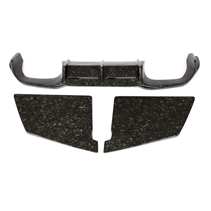 MTC Style Forged Carbon Fiber Rear Diffuser for BMW M2 F87 Coupé (2016-2018)
