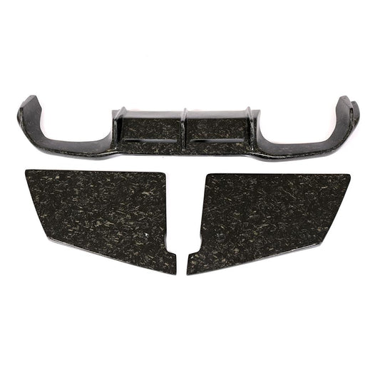 MTC Style Forged Carbon Fiber Rear Diffuser for BMW M2 F87 Coupé (2016-2018)