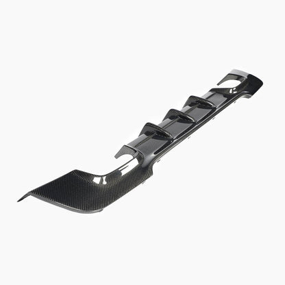 JC Style Carbon Fiber Rear Diffuser for BMW 3 Series E92 LCI M Sport (2010-2013)