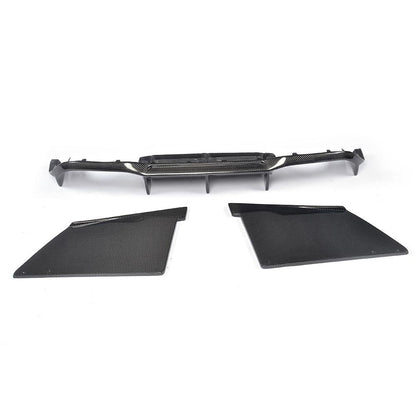 MTC Style Carbon Fiber Rear Diffuser for BMW M2 F87 Coupé (2016-2018)