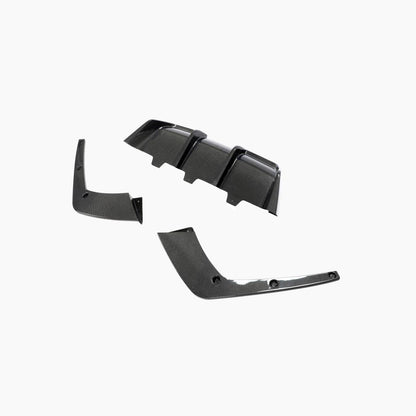 V Style Carbon Fiber Rear Diffuser for BMW M6 F06/ F12/ F13 (2011-2018)