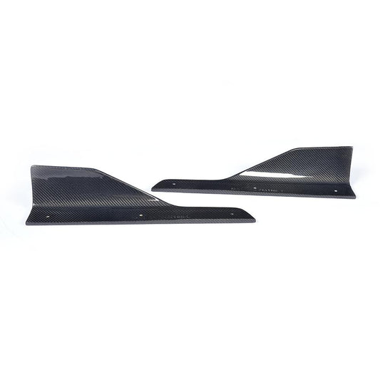ST Style Carbon Fiber Side Splitters for BMW 3 Series F30 M Sport (2012-2019)