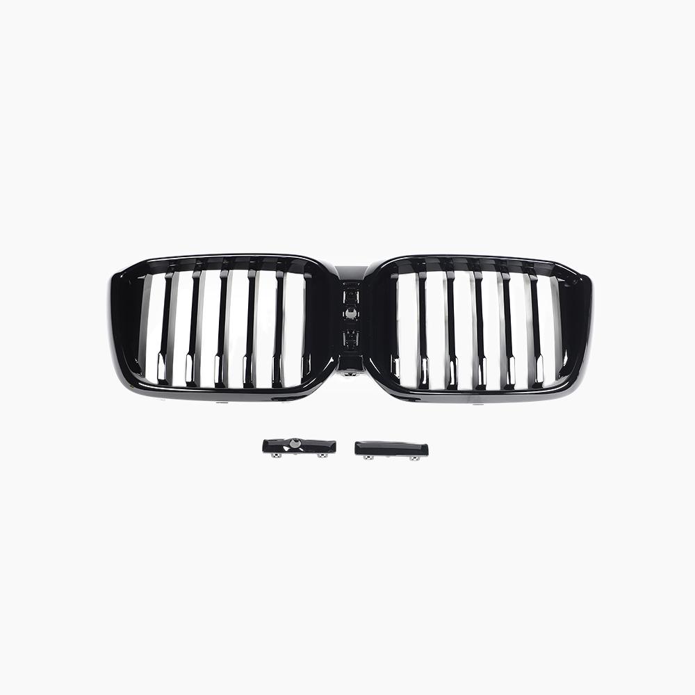 Single Slat Gloss Black Front Grille for BMW X3 G01 LCI (2021-2024)