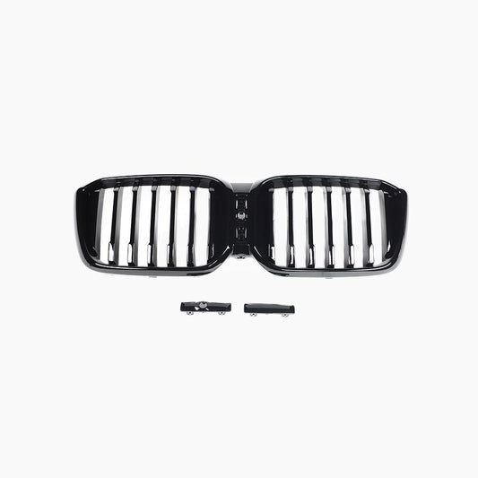Single Slat Gloss Black Front Grille for BMW X3 G01 LCI (2021-2024)