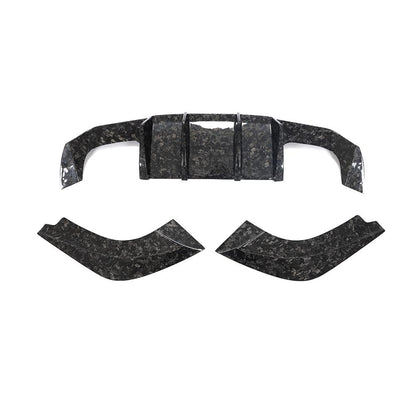 V Style Carbon Fiber Rear Diffuser for BMW 2 Series F87 M2 Coupé (2016–2018)