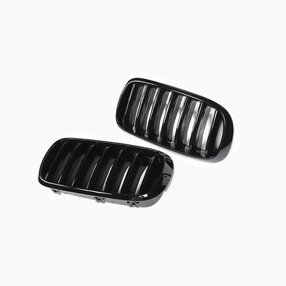Single Slat Gloss Black Front Grille for BMW X5 F15 (2013–2018)