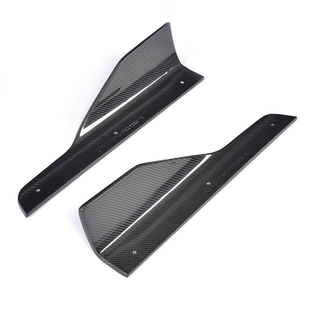 ST Style Carbon Fiber Side Splitters for BMW 3 Series F30 M Sport (2012-2019)