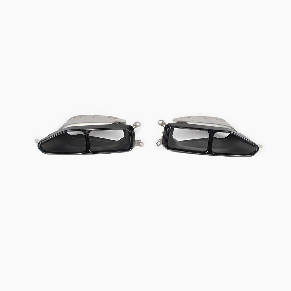 Gloss Black Exhaust Tips for BMW 7 Series G11/G12 M Sport(2015-2022)