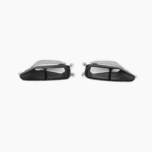 Gloss Black Exhaust Tips for BMW 7 Series G11/G12 M Sport(2015-2022)