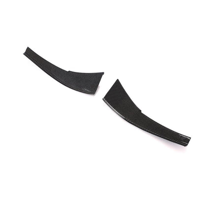 ST Style Carbon Fiber Front Bumper Canards for BMW 3 Series M3 E90/E92/E93 (2007–2013)