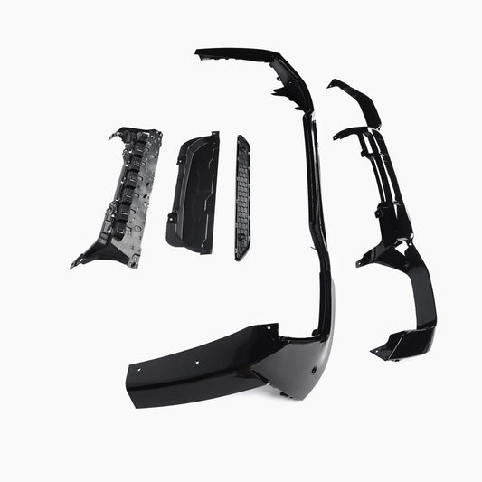 Gloss Black Rear Diffuser for BMW X4 G02 Pre-LCI M Sport (2018-2021)