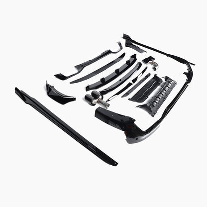 BMW X4 G02 (2018–present) Black Knight Aero Kit For M-Tech/18-20 Gloss Black