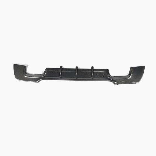 JC Style Carbon Fiber Rear Diffuser for BMW 3 Series E92 LCI M Sport (2010-2013)