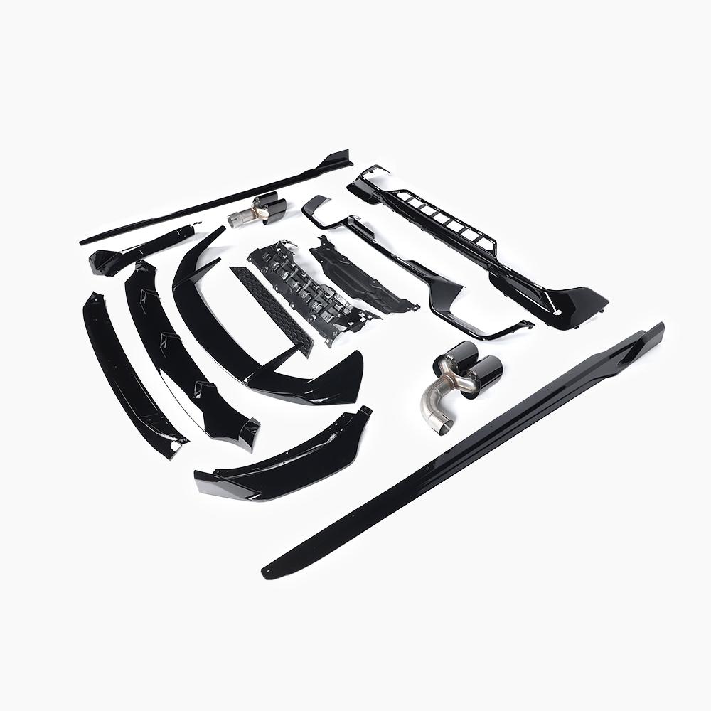 BMW X3 G01 (2018–present) Black Knight Aero Kit For M-Tech/18-20 Gloss Black