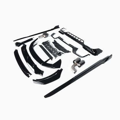 BMW X3 G01 (2018–present) Black Knight Aero Kit For M-Tech/18-20 Gloss Black