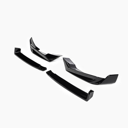 BMW X5 G05 (2023–present) X5 LCI MP FRONT LIP GLOSS BLACK
