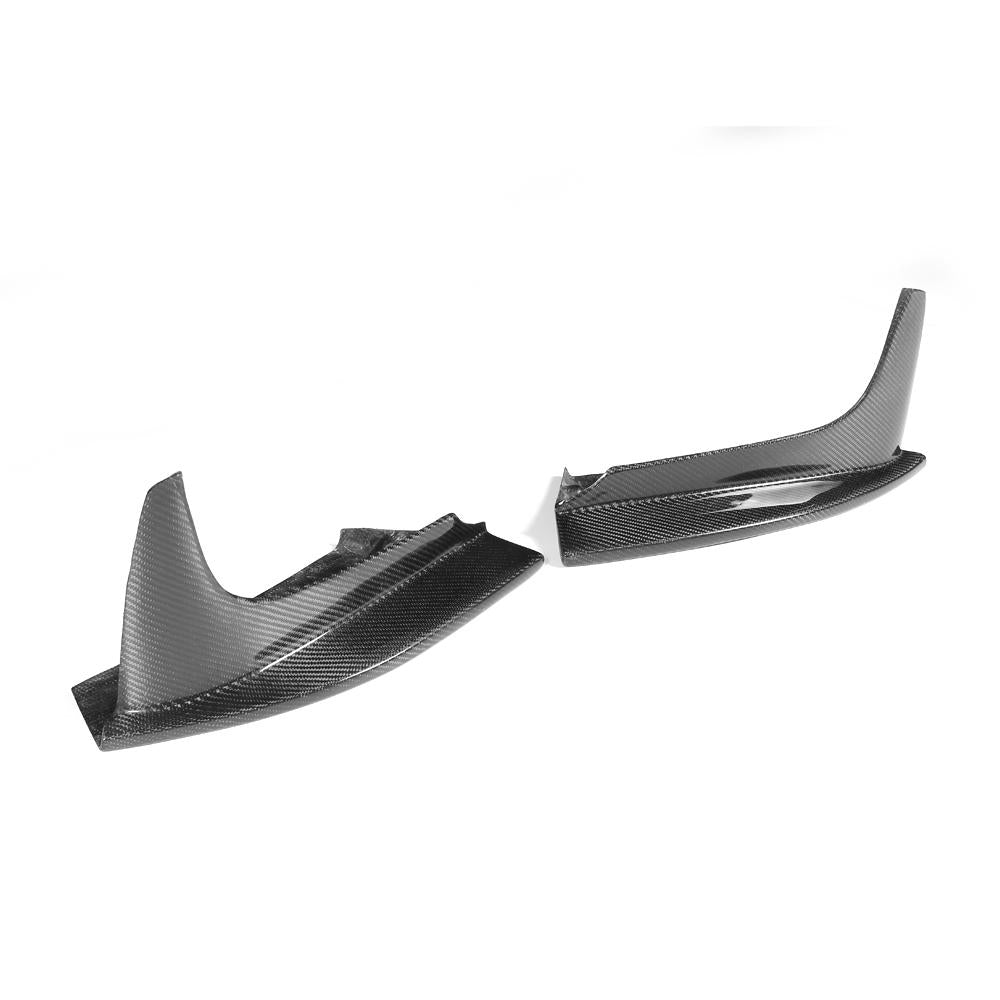 Performance Style Carbon Fiber Front Bumper Splitters for BMW 1 Series E82 1M Coupé（2011-2018）