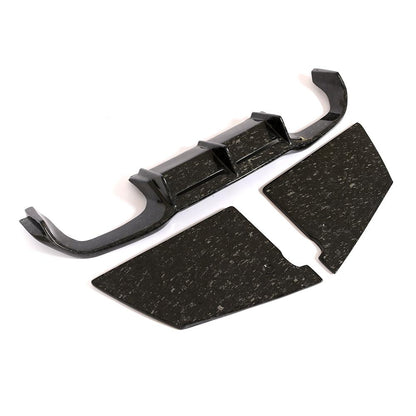MTC Style Forged Carbon Fiber Rear Diffuser for BMW M2 F87 Coupé (2016-2018)