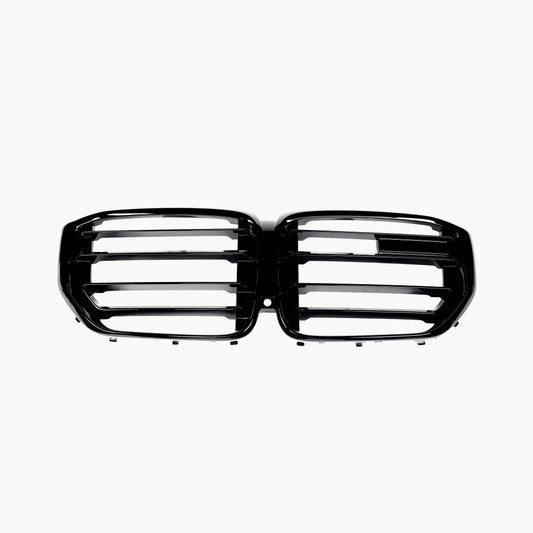 X5M Style Single Slat Gloss Black Front Grille for BMW X5 G05 LCI (2023+)