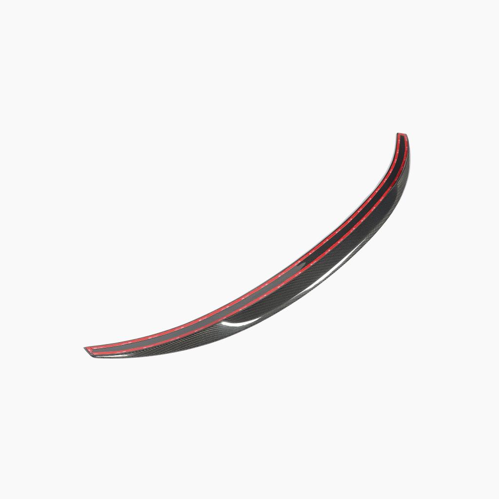 ST Style Carbon Fiber Rear Spoiler For BMW 1-Series 118i 120i Sedan (2016-2017)