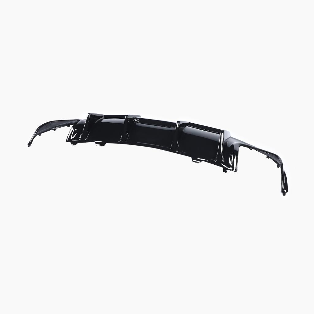ST Style Gloss Black Rear Diffuser for Mercedes Benz CLA 45 AMG C117 Facelift & Pre‑Facelift (2014-2019）