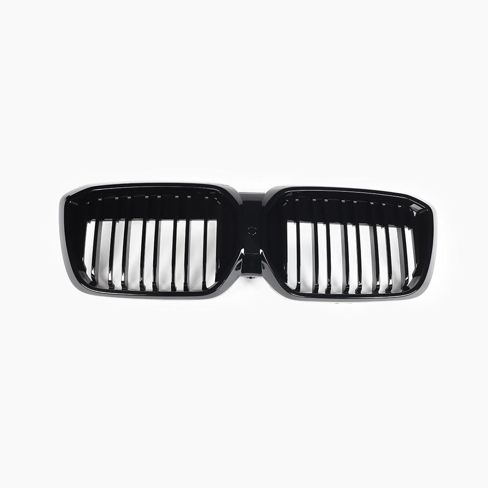 Dual Slat Gloss Black Front Grille for BMW IX3 (2020+)