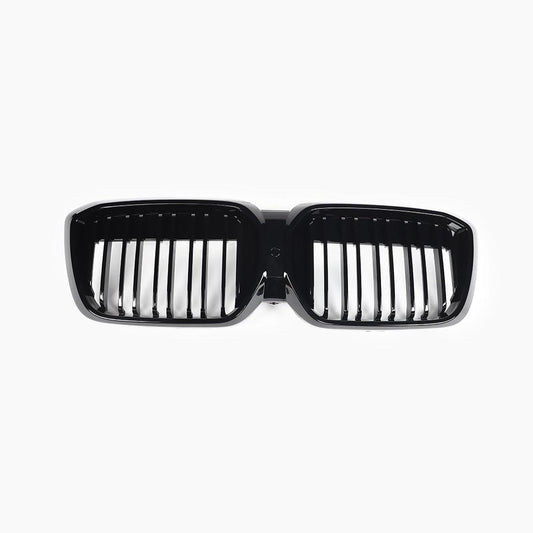 Dual Slat Gloss Black Front Grille for BMW IX3 (2020+)