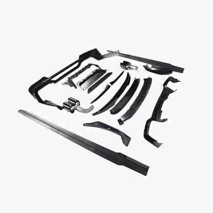BMW X4 G02 (2018–present) Black Knight Aero Kit For M-Tech/18-20 Gloss Black