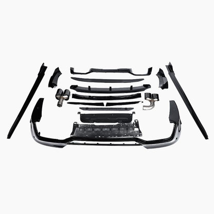 BMW X4 G02 (2018–present) Black Knight Aero Kit For M-Tech/18-20 Gloss Black