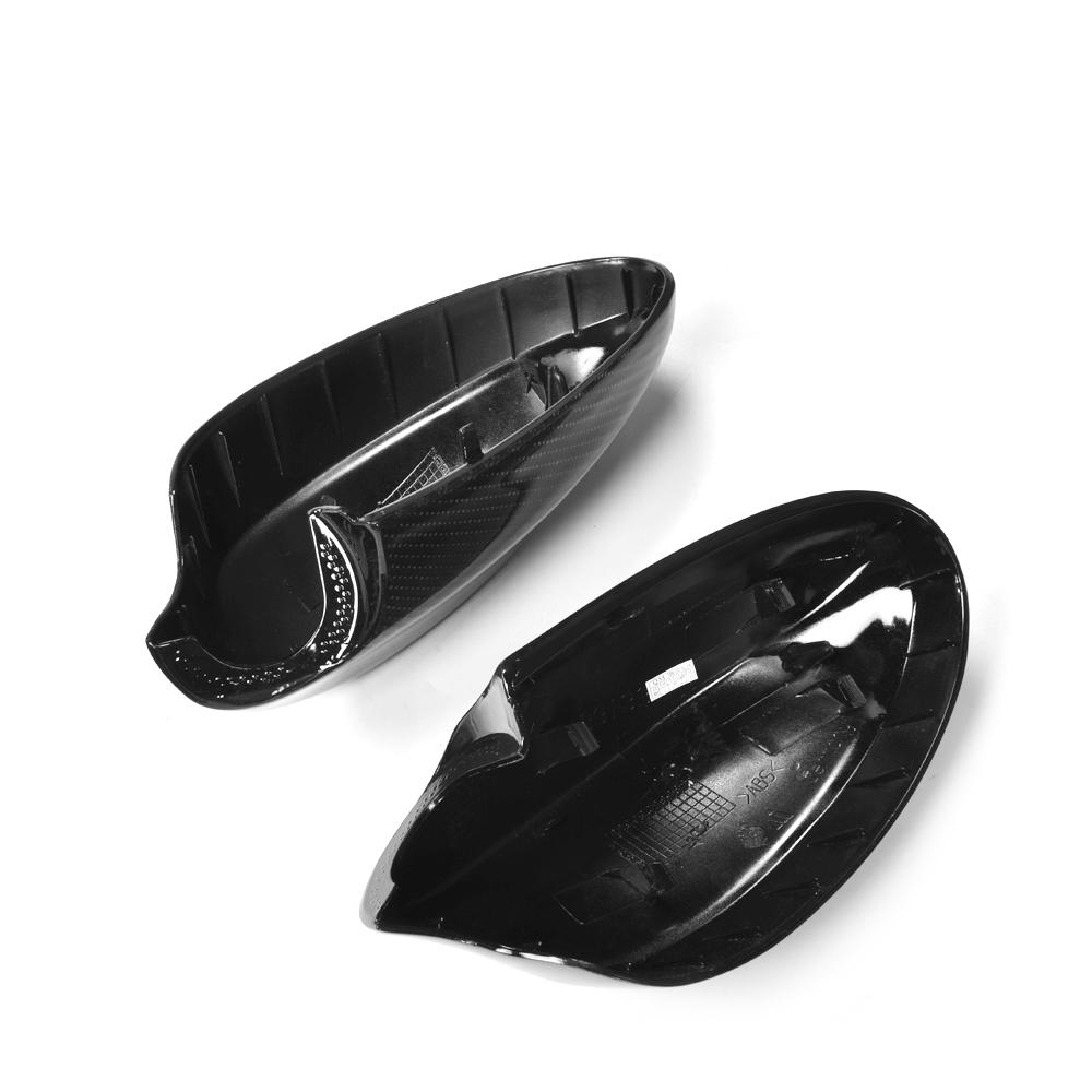 ST Style Carbon Fiber REPLACEMENT Mirror Caps for BMW 3 Series E90 Pre-LCI (2005-2008)