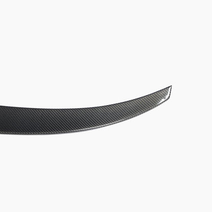 ST Style Carbon Fiber Rear Spoiler For BMW 1-Series 118i 120i Sedan (2016-2017)