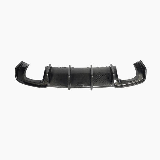Karbel Style Carbon Fiber Rear Diffuser for Audi A3 Sline/S3 8.5V LCI (2017-2020)
