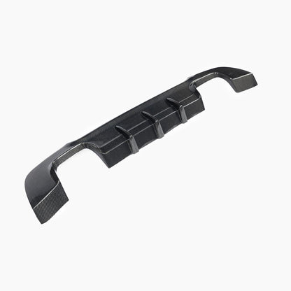 JC Style Carbon Fiber Rear Diffuser for BMW 3 Series E92 LCI M Sport (2010-2013)