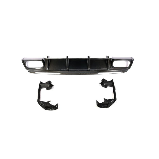 ST Style Carbon Fiber Rear Diffuser for Mercedes Benz A-Class W176 Sport/A45 AMG (2012-2018)