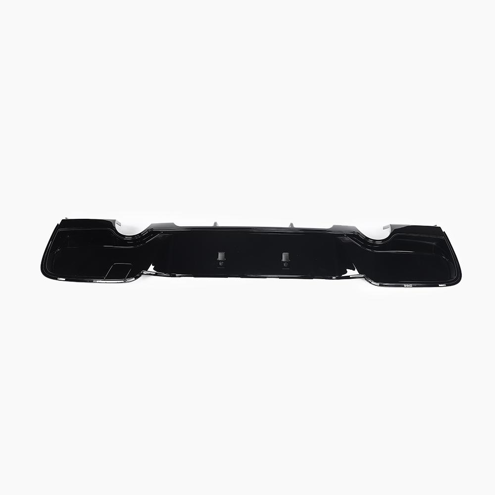 Performance Style Gloss Black Rear Diffuser for BMW 1 Series F20, F21 Pre-LCI M-Sport Dual Exit (2011-2015)