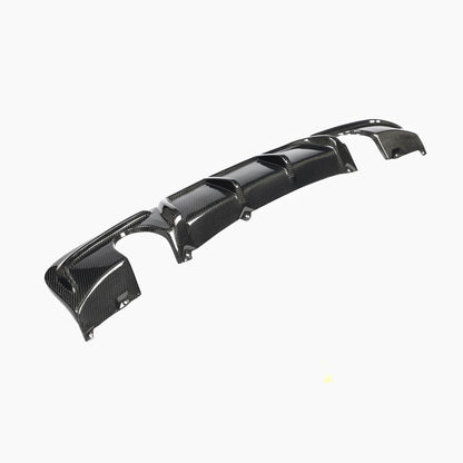V Style Carbon Fiber Rear Diffuser for BMW 3 Series E90 M Sport (2005-2012)