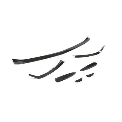 ST Style Carbon Fiber Front Lip for Mercedes Benz A-Class W177 Sport Pre-Facelift (2018-2022)
