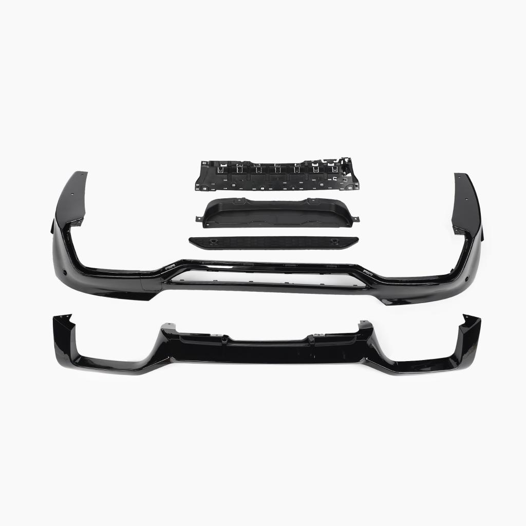 Gloss Black Rear Diffuser for BMW X4 G02 Pre-LCI M Sport (2018-2021)