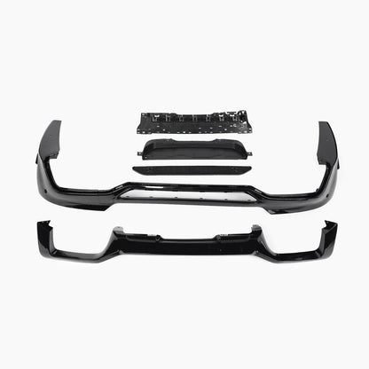 Gloss Black Rear Diffuser for BMW X4 G02 Pre-LCI M Sport (2018-2021)