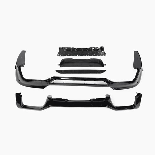 Gloss Black Rear Diffuser for BMW X4 G02 Pre-LCI M Sport (2018-2021)