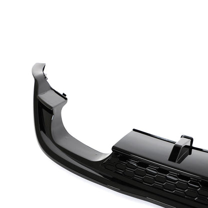 R Style Gloss Black Rear Bumper Diffuser Lip For Volkswagen Golf 7.5