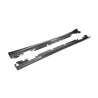 VRS Style Carbon Fiber Side Skirts for Mercedes Benz A-Class W176 Sport/A45 AMG (2012-2018)