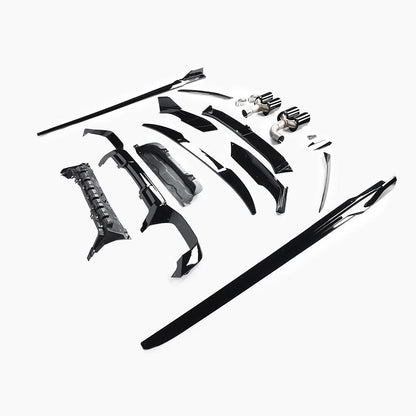 BMW X4 G02 (2021–present) Black Knight Aero Kit For M-Tech/21-24 Gloss Black