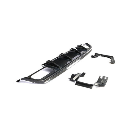 ST Style Carbon Fiber Rear Diffuser for Mercedes Benz A-Class W176 Sport/A45 AMG (2012-2018)