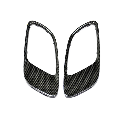 ST Style Carbon Fiber Front Hood Engine Air Vent Trim for BMW 3 Series M3/E90/E92/E93 (2007–2013)
