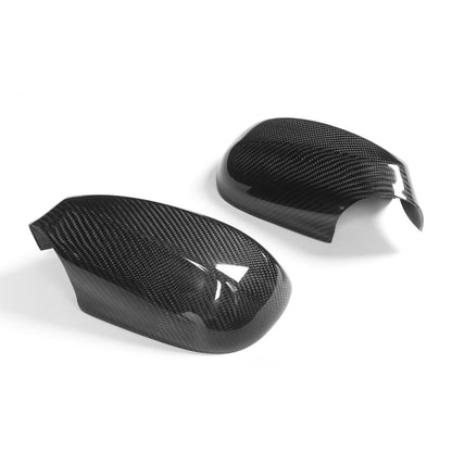 ST Style Carbon Fiber add on Mirror Caps for BMW 3 Series E92 LCI (2010-2013)