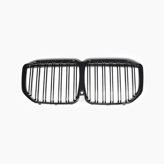 Dual Slat Gloss Black Front Grille for BMW X7 G07 Pre-LCI (2019-2023)
