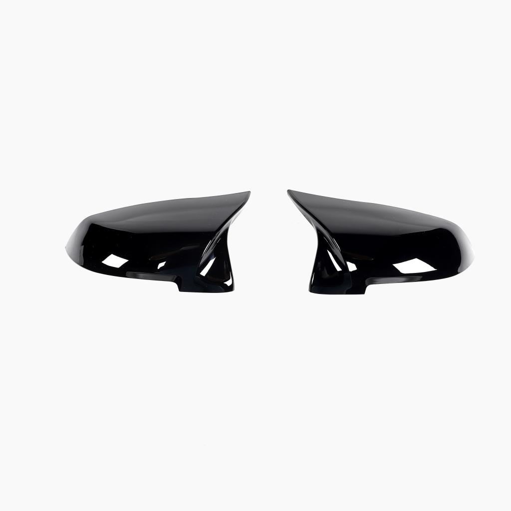 M Style Gloss Black replacement  Mirror Caps for BMW 5 Series F10 LCI (2014-2017)