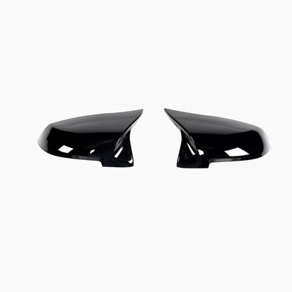 M Style Gloss Black replacement  Mirror Caps for BMW 5 Series F10 LCI (2014-2017)